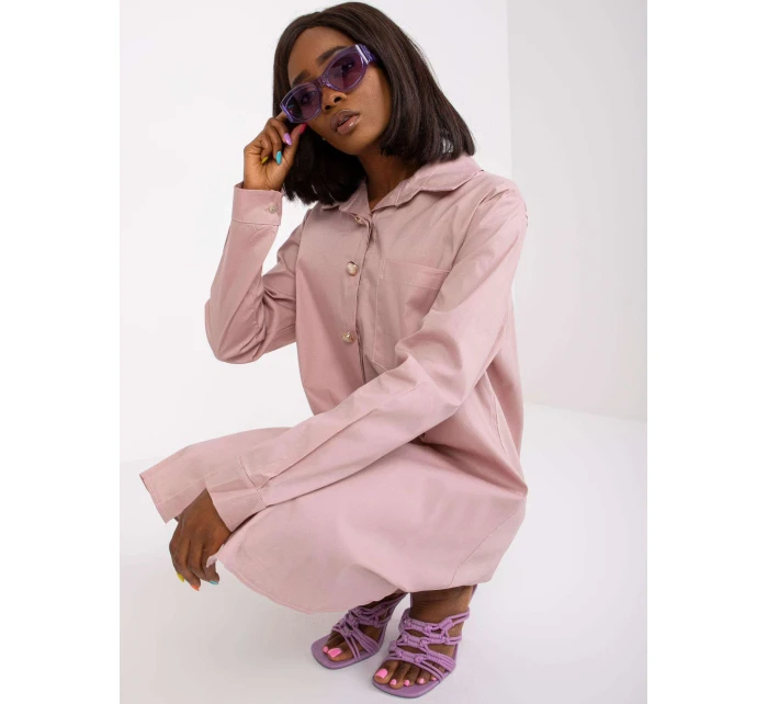 Košeľa DHJ KS 6731.09P svetlo ružová