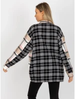 Košeľa DN KS 3841.02 čierna a béžová Košeľa DN KS 3841.02 čierna a béžová