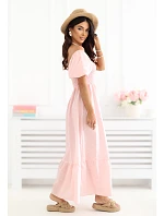 Šaty IR SK 2802.18 broskyňové