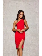 Večerní šaty model 20748600 červené - Roco Fashion Večerní šaty model 20748600 červené - Roco Fashion