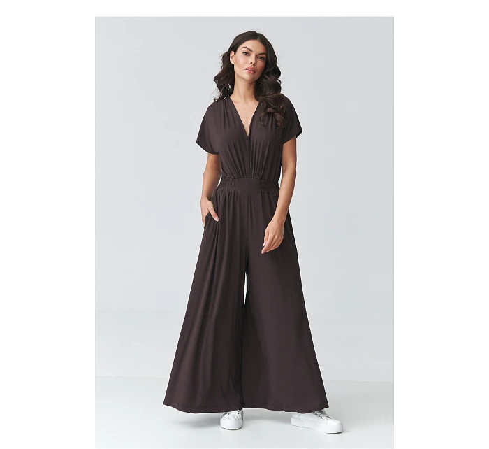 Dámsky overal model 225682 Makadamia Dámsky overal model 225682 Makadamia