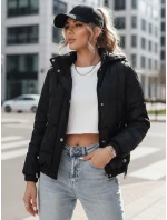 Dámska prechodná prešívaná bunda ZERNI black FashionStreet TY4175 Dámska prechodná prešívaná bunda ZERNI black FashionStreet TY4175