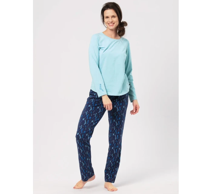 Dámské pyžamo LNS model 20480382 dł/r SXL - Key Dámské pyžamo LNS model 20480382 dł/r SXL - Key