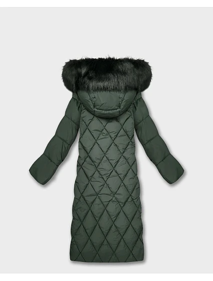 DŁUGA DAMSKA KURTKA ZIMOWA Z KAPTUREM model 21242159 - Libland