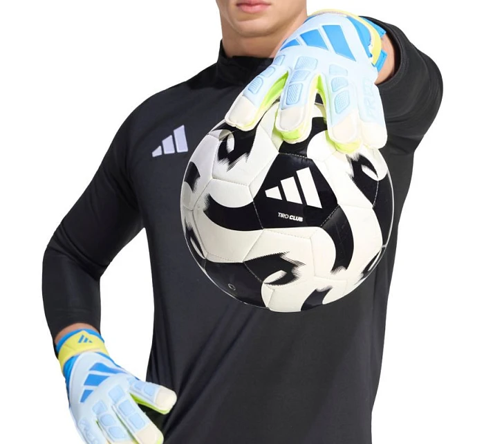 Adidas Predator Training brankárske rukavice bielo-žlto-modré KA7786