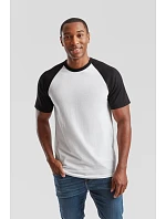 Baseball T tričko white/red model 22532793 - Fruit of the Loom Baseball T tričko white/red model 22532793 - Fruit of the Loom