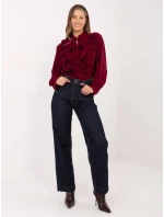 IT košeľa KS 29033.87 bordová