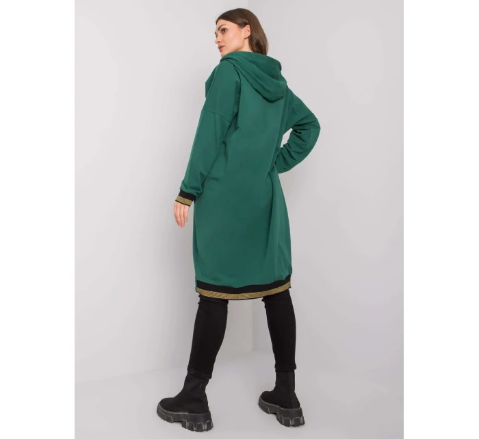 Mikina RV BL 6791.48 tmavozelená