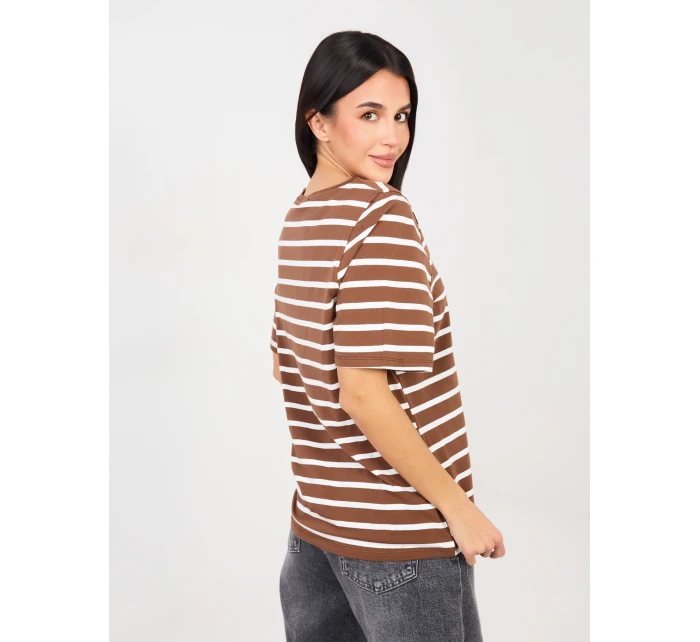 Tričko RV TS A1087.74 svetlohnedé