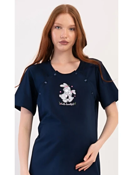 Dámske materská nočná košeľa Bunnies