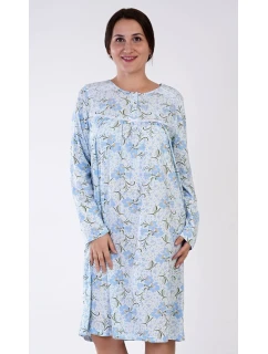 Dámska nočná košeľa s dlhým rukávom Estela