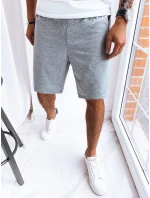 FashionStreet pánske svetlosivé teplákové šortky SX2279