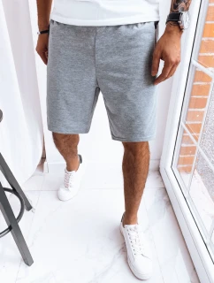 FashionStreet pánske svetlosivé teplákové šortky SX2279