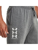 Pánske športové nohavice Rival Fleece 3Logo Jogger M 1357131 012 - Under Armour