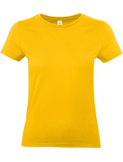 B&C #E190 /women Dámske tričko z hrubej bavlny 01.004T gold