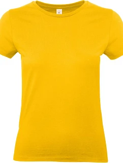 B&C #E190 /women Dámske tričko z hrubej bavlny 01.004T gold