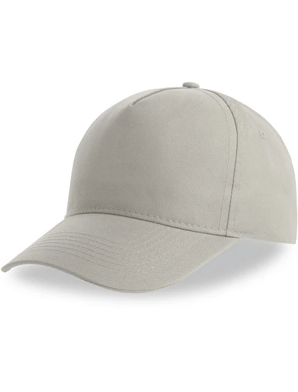 Atlantis Headwear Recy Five 5-panelová bejzbalová čiapka 33.0116 sivá