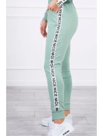 Sada s ozdobnými model 18746078 tmavě mátová - K-Fashion Sada s ozdobnými model 18746078 tmavě mátová - K-Fashion