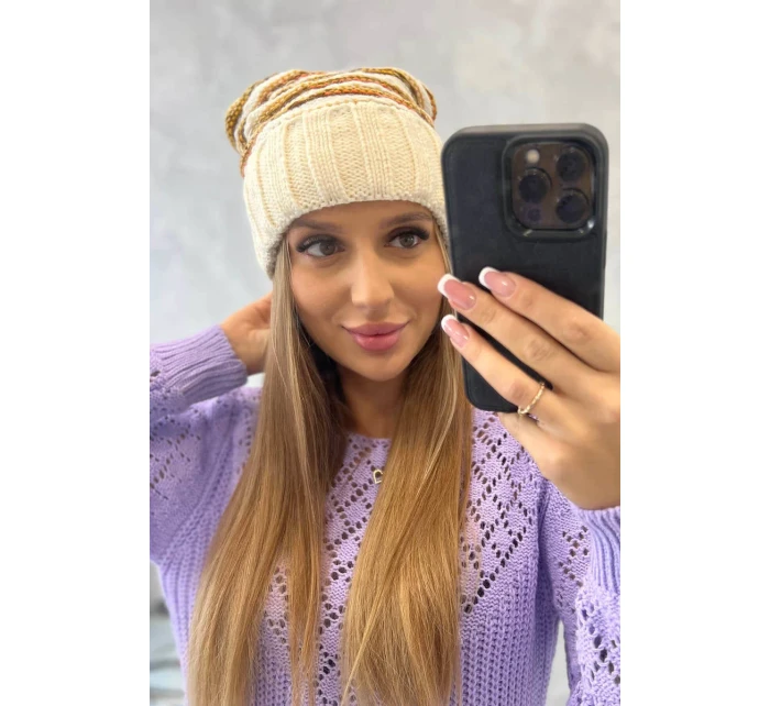 Dámská čepice Feba K330 model 18751717 - K-Fashion Dámská čepice Feba K330 model 18751717 - K-Fashion