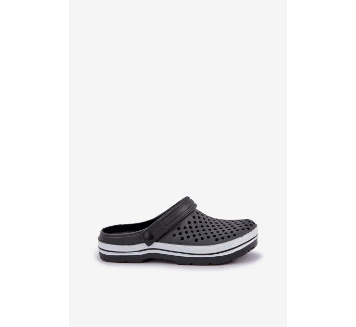 Lekkie Piankowe Klapki Damskie Czarne Ardanica Lekkie Piankowe Klapki Damskie Czarne Ardanica