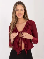 IT BZ blúzka 21837.00 bordová