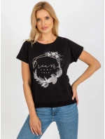 Bluzka RV BZ model 21153740 czarny - FPrice Bluzka RV BZ model 21153740 czarny - FPrice