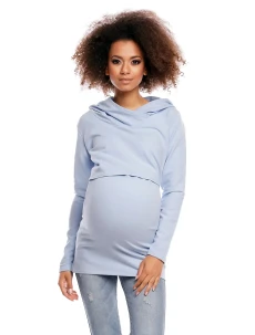 Tehotenská mikina model 84457 PeeKaBoo