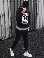 Pánské černé tepláky Dstreet model 21967188 - FashionStreet