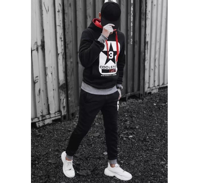 Pánské černé tepláky Dstreet model 21967188 - FashionStreet