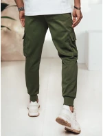 Pánské kalhoty cargo zelené Dstreet model 21982805 - FashionStreet Pánské kalhoty cargo zelené Dstreet model 21982805 - FashionStreet