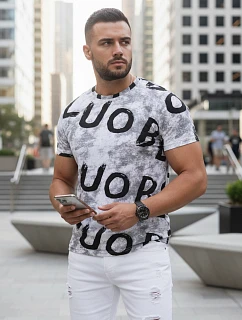 Tshirt męski z nadrukiem  model 22120845 - FashionStreet