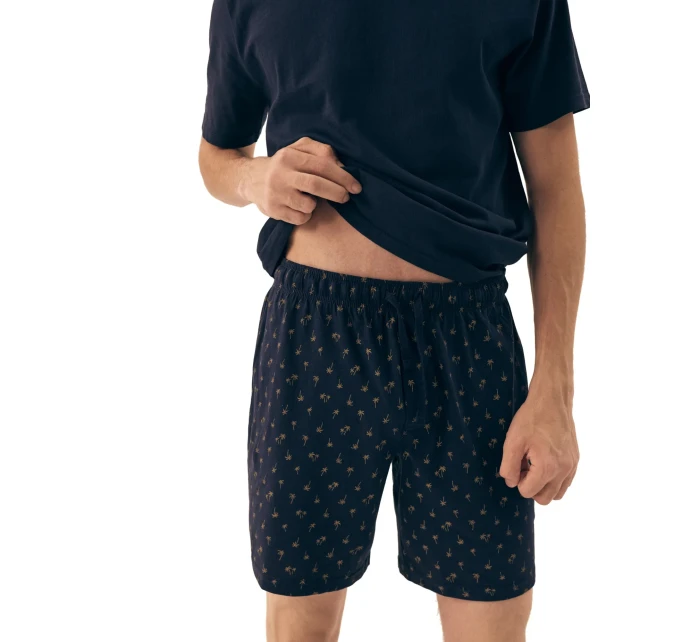 Pánske pyžamo 42601 Shore tmavomodré - HENDERSON Pánske pyžamo 42601 Shore tmavomodré - HENDERSON