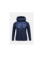 Performance W Bunda s kapucí model 22169670 Down Hybrid Hood navy blue - Peak