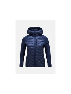 Performance W Bunda s kapucí model 22169670 Down Hybrid Hood navy blue - Peak