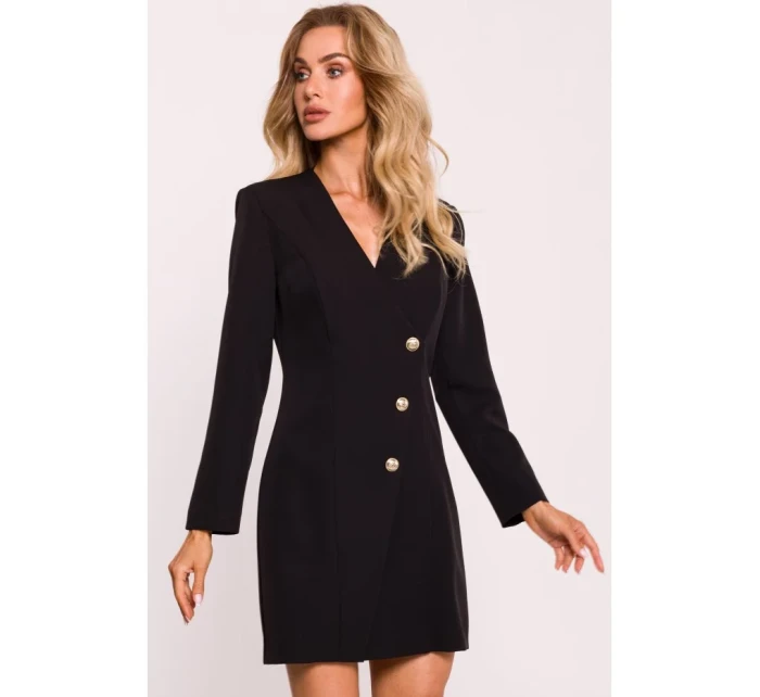 model 20475880 Sako se zlatým knoflíkem černé - Moe model 20475880 Sako se zlatým knoflíkem černé - Moe