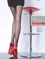 GINA Pletené pančuchy 20