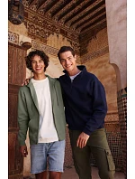 Fruit of the Loom Iconic Premium Zip Neck Sweat – ťažká mikina s 1/4 zipsom 16.2288 tmavomodrá Fruit of the Loom Iconic Premium Zip Neck Sweat – ťažká mikina s 1/4 zipsom 16.2288 tmavomodrá