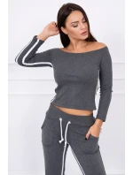 Sada s dvojitými pruhy grafit Sada s dvojitými pruhy grafit