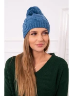 Fleecová čiapka Stefania K278 denim Fleecová čiapka Stefania K278 denim