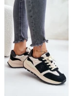 Zateplené dámské kožené sneakersy Big Star model 21671468 HIPOLY SYSTEM černé - Big Star Shoes Zateplené dámské kožené sneakersy Big Star model 21671468 HIPOLY SYSTEM černé - Big Star Shoes