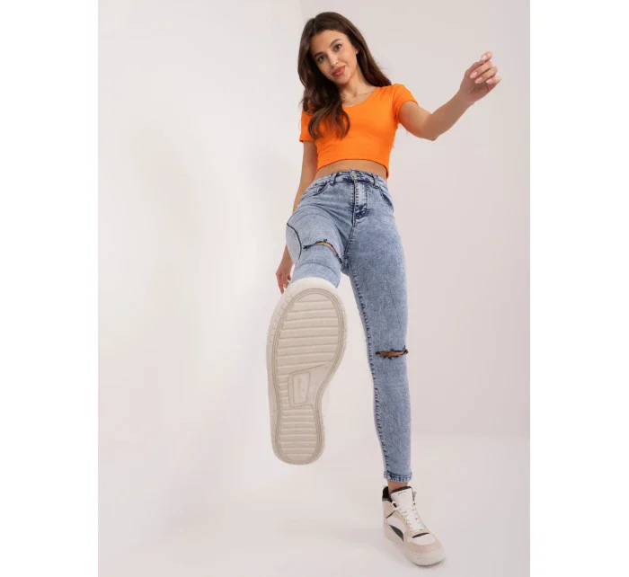 Spodnie jeans NM SP H32.12X niebieski