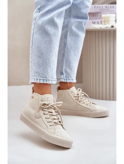 Zateplené model 20653417 Tenisky Dámské Big Star HiPoly System Béžové - Big Star Shoes