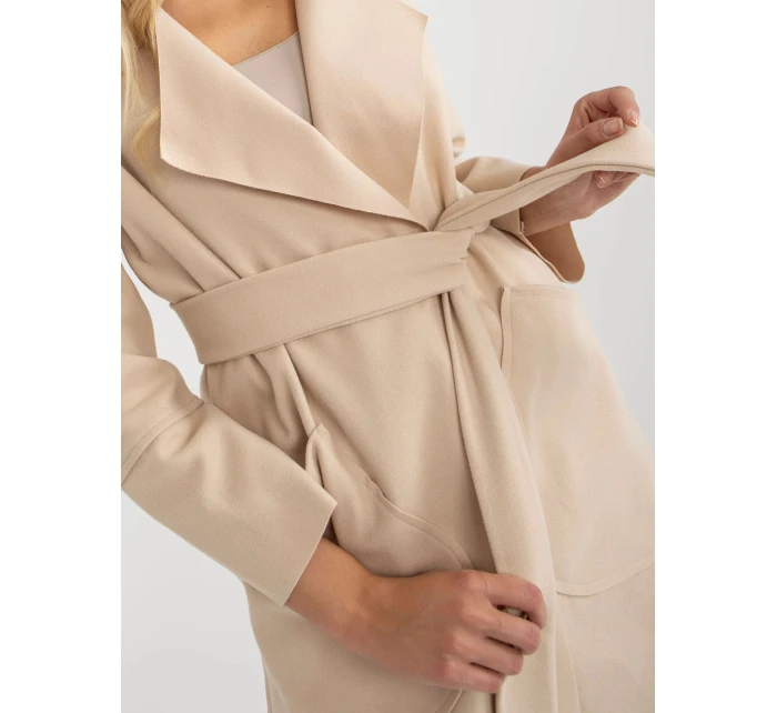 Dámsky kabát TW PL BE M125 light beige - FPrice