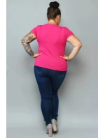 Dámská halenka  růžová  model 18885186 - Karko