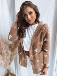 Dámská bunda z alpaky světle hnědá Dstreet model 21969184 - FashionStreet