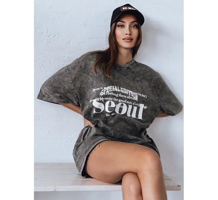 MIZGAS dámske tričko graphite FashionStreet RY2634