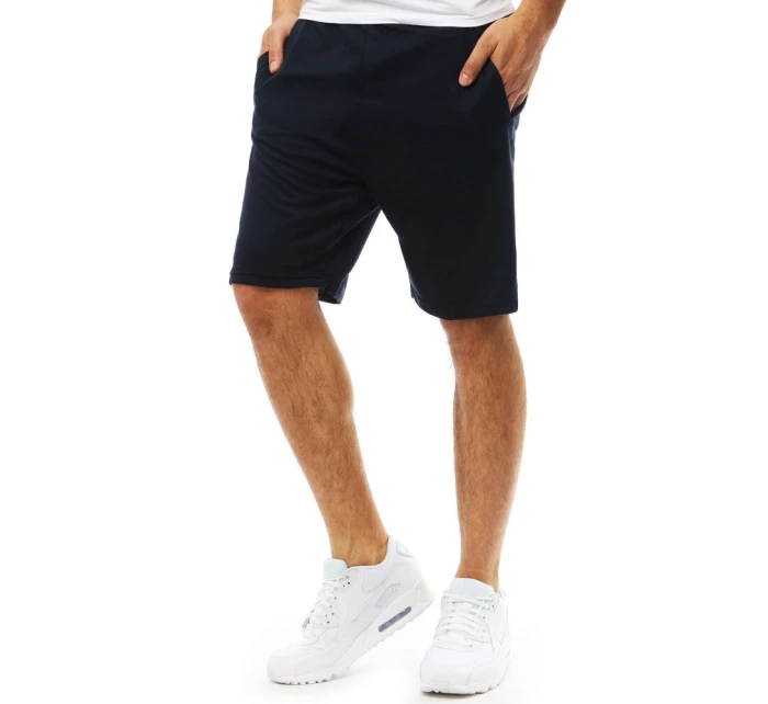 Pánské krátké teplákové šortky tmavě modré Dstreet model 21977343 - FashionStreet