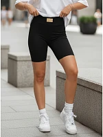 Dámske športové cyklistické šortky, čierne, FashionStreet SY0557 Dámske športové cyklistické šortky, čierne, FashionStreet SY0557