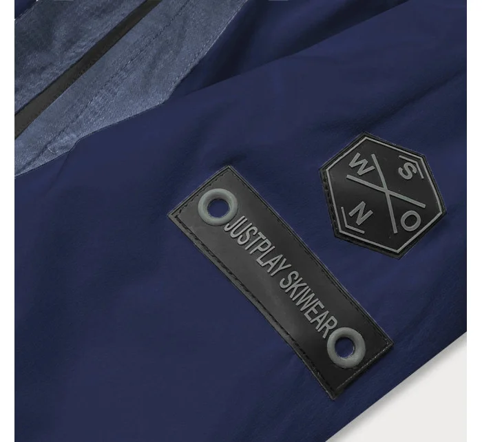 Dámska zimná lyžiarska bunda Dark Blue/Melange (b2356)