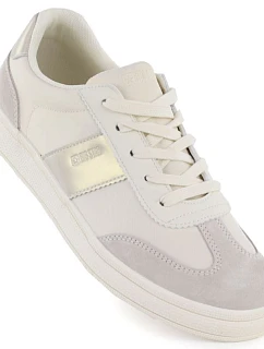 Dámská kožená sportovní obuv béžová model 22060651 - Big Star